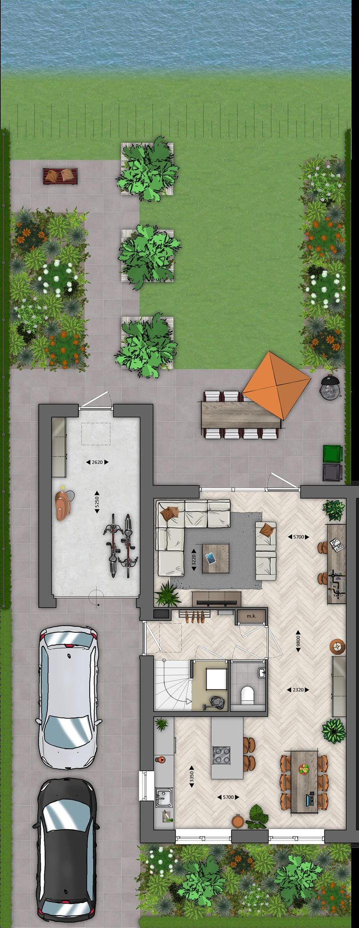 Photo 4 of twee-onder-een-kapwoning (Bouwnr. 18)