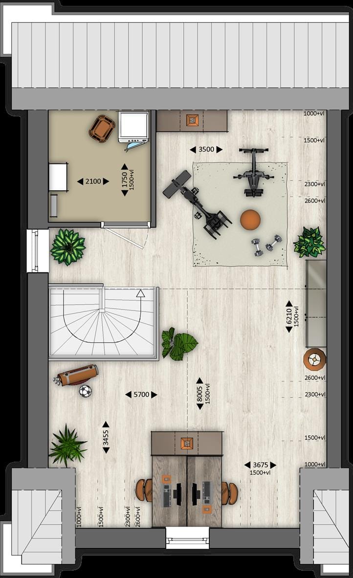 Foto 7 van twee-onder-een-kapwoning (Bouwnr. 18)