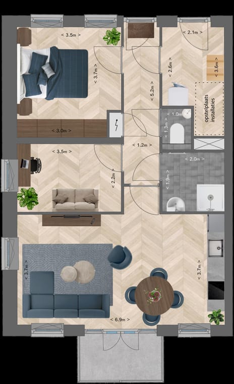 Thuis in Huizen - locatie Havenzicht main image