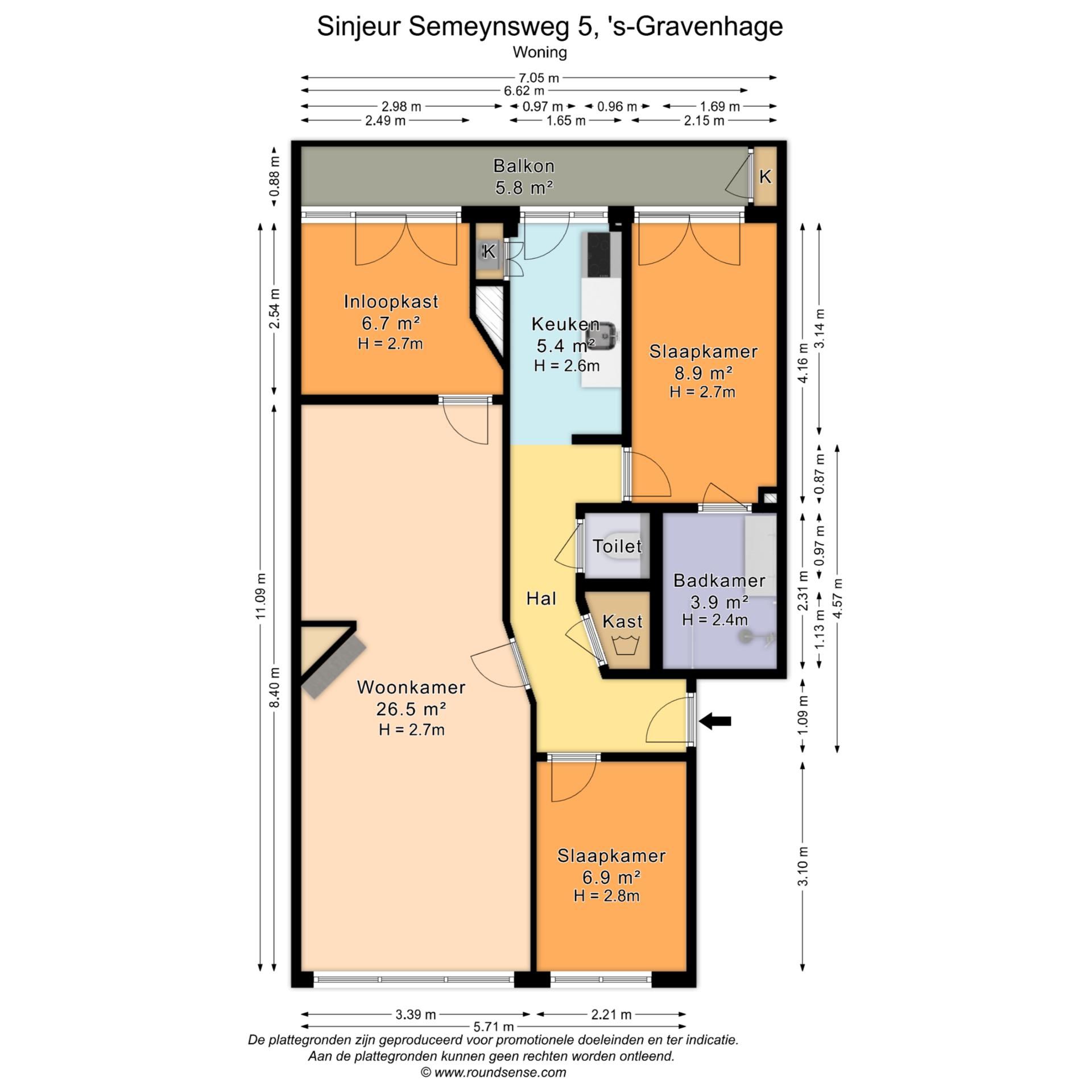 Foto 33 van Sinjeur Semeynsweg 5