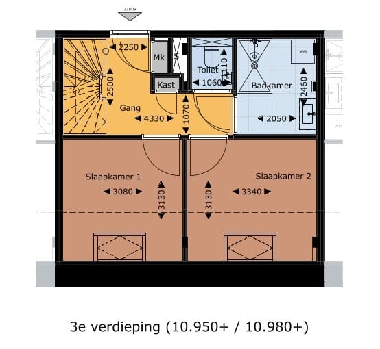 Stylish Maisonette in the Historic Spoorgebouw — 17