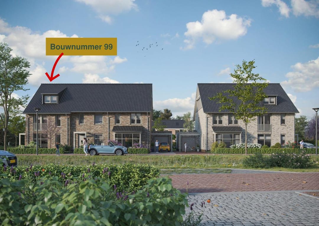 Photo 1 of Drie-onder-één-kapwoningen | Type N (Bouwnr. 99)
