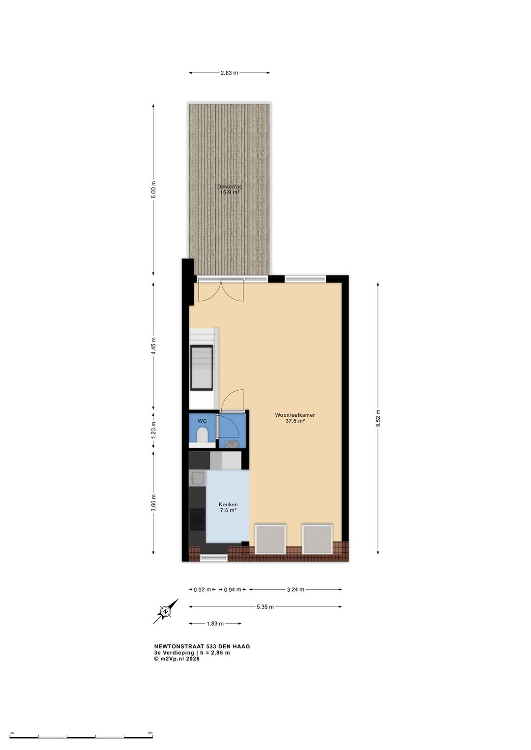 Spacious Gas-free A++ Duplex Apartment with 4 Bedrooms and Two Terraces — 56