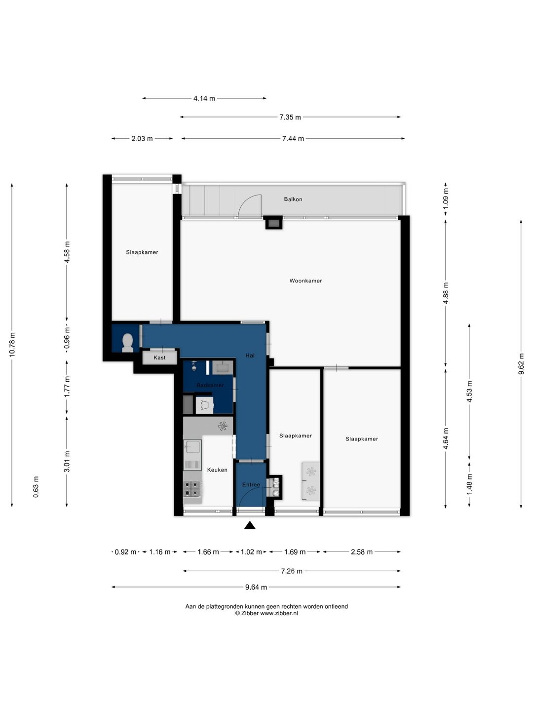 Spacious 4-Room Apartment with Balcony in Leiden Boshuizen — 32