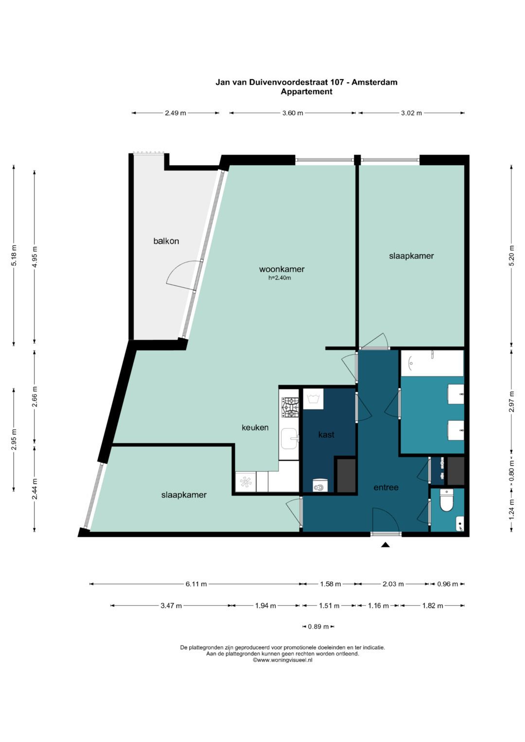 Photo 21 of Jan van Duivenvoordestraat 107