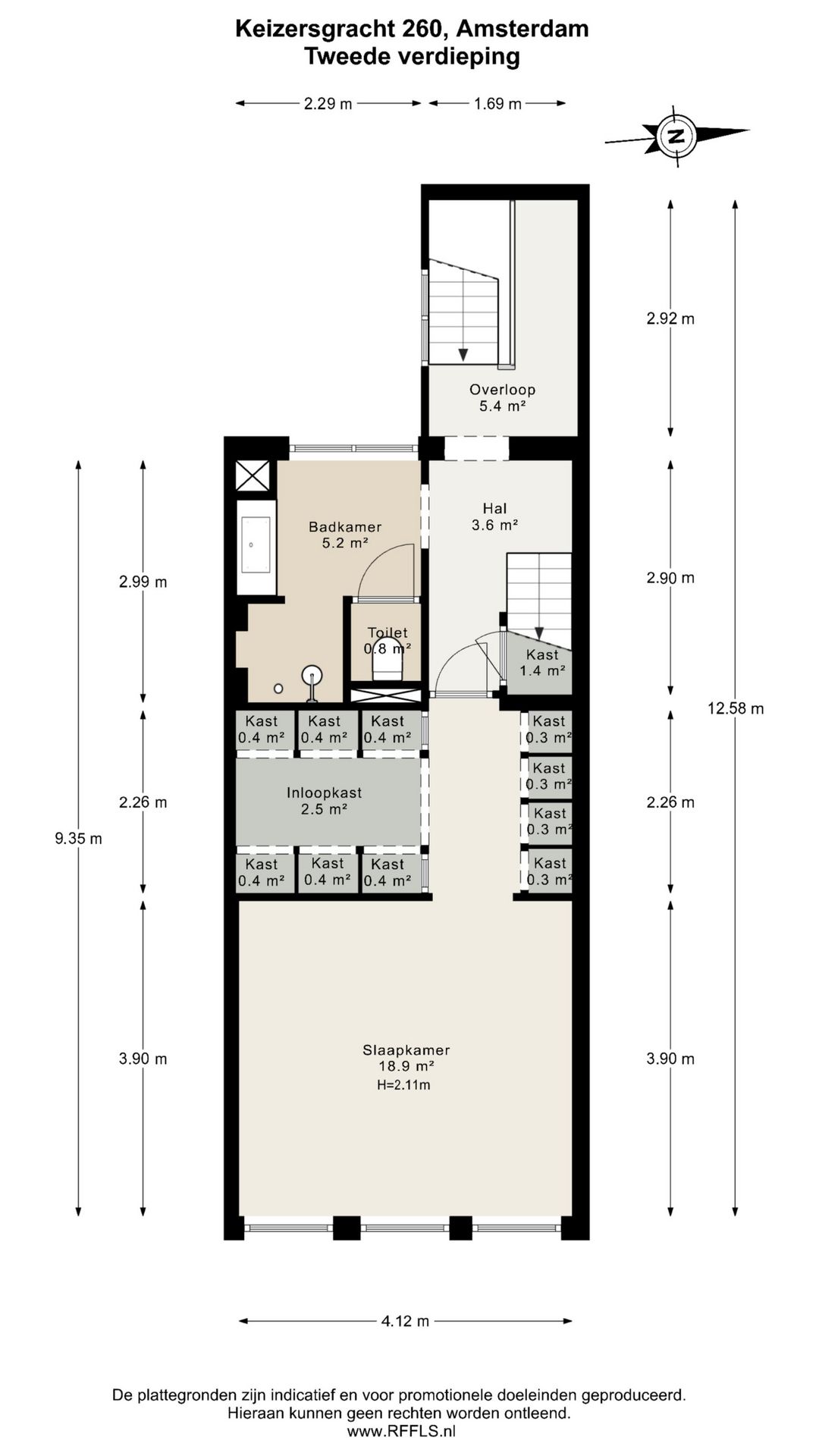 Foto 60 van Keizersgracht 260