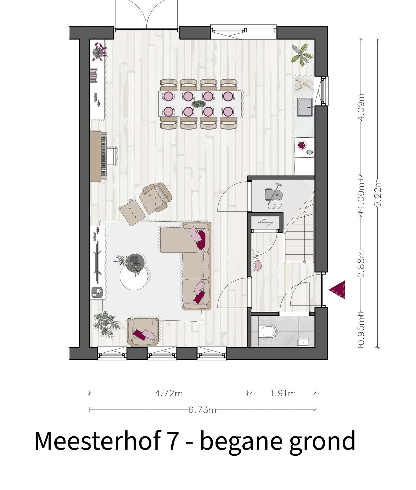 Foto 5 van Hoekwoning (Bouwnr. 07)