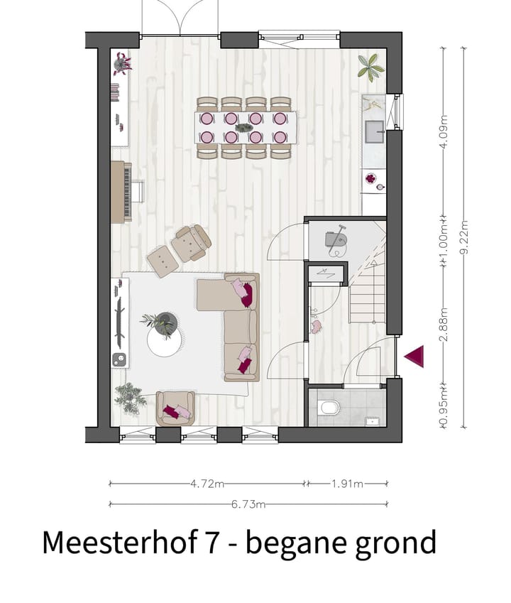 Foto 5 van Hoekwoning (Bouwnr. 07)