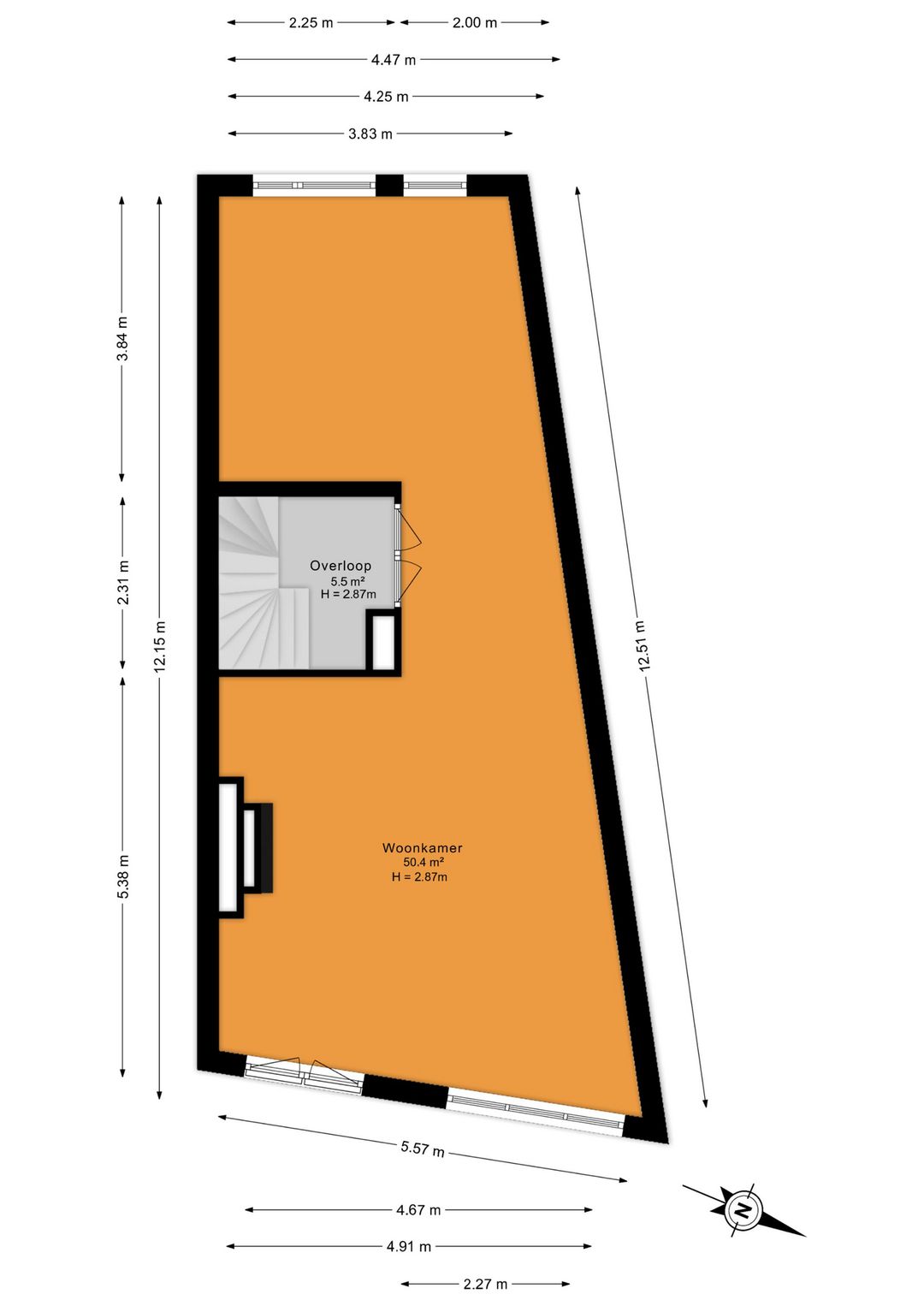 Spacious City Villa on the Singel with Private Parking — 53