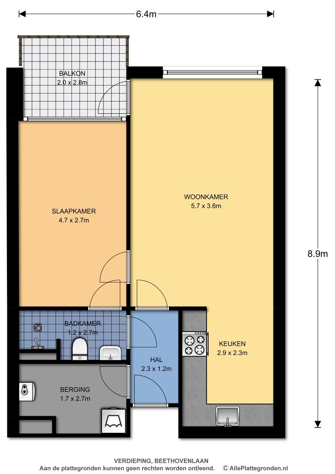 Foto 3 van Beethovenlaan 3-16