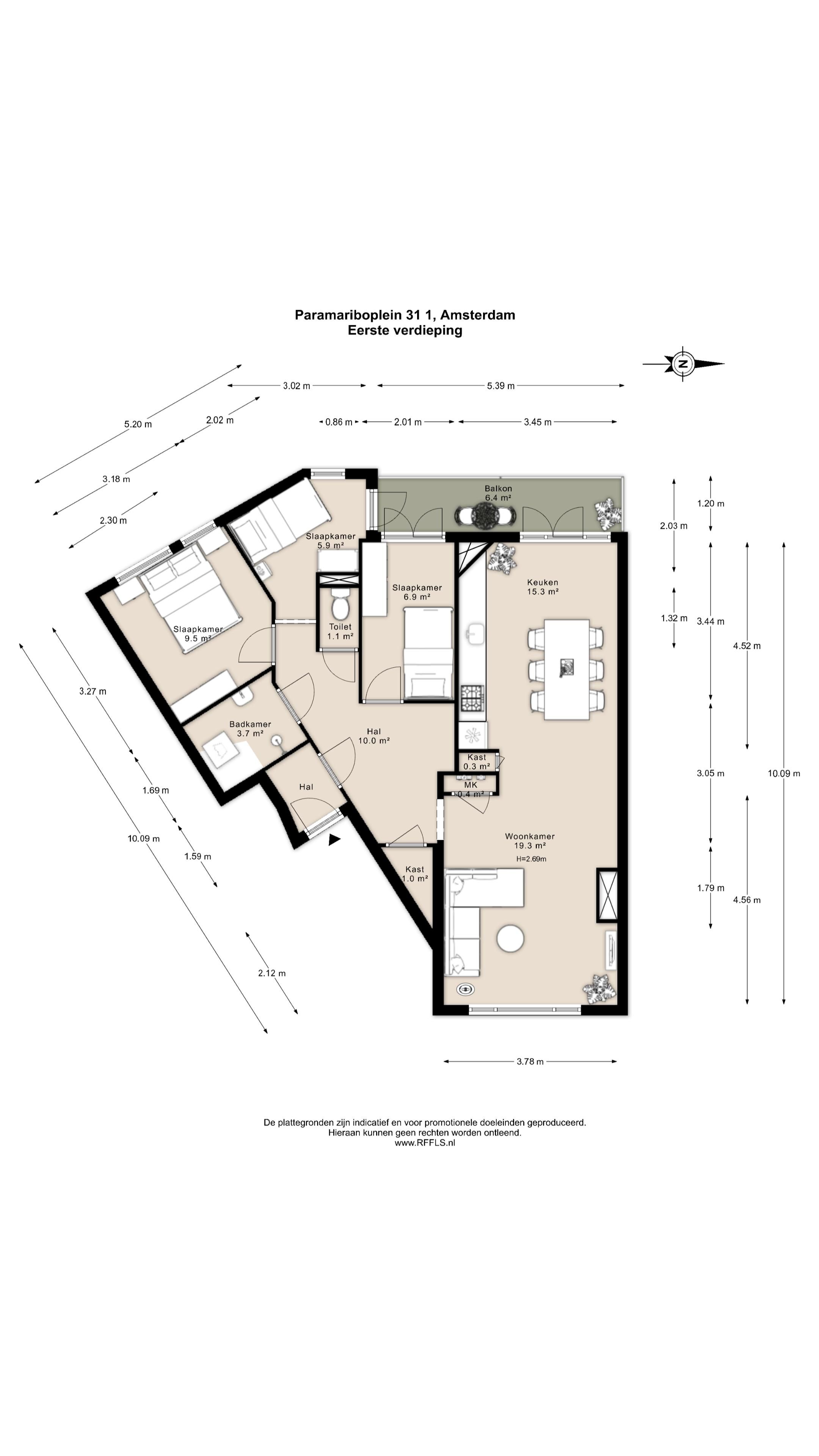 Foto 30 van Paramariboplein 31-1