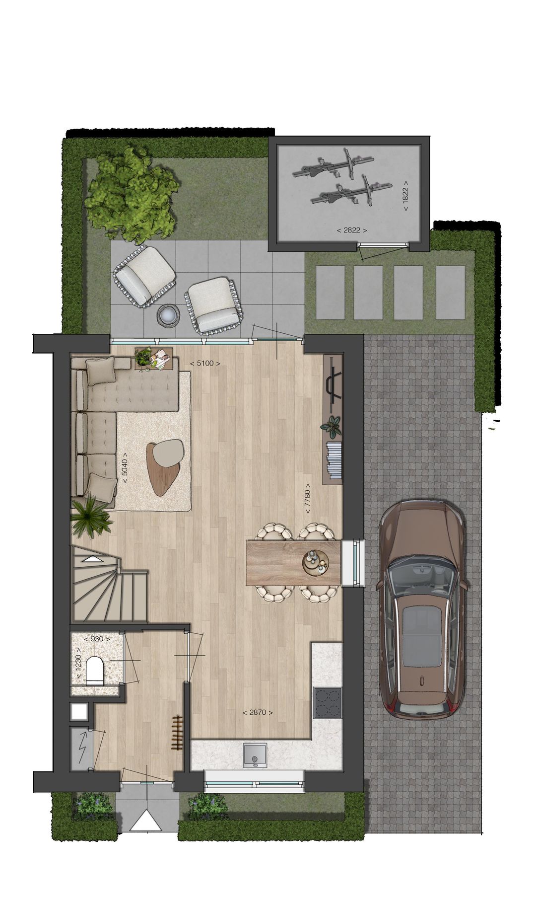 Foto 2 van Wildgraaf (Bouwnr. 1.)