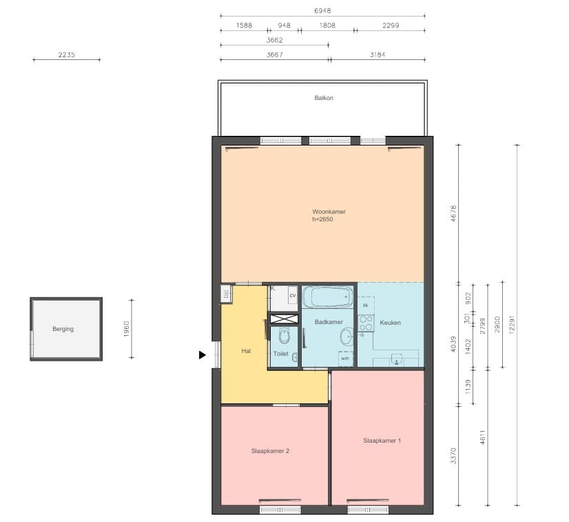 Foto 6 van Houtstraat 23