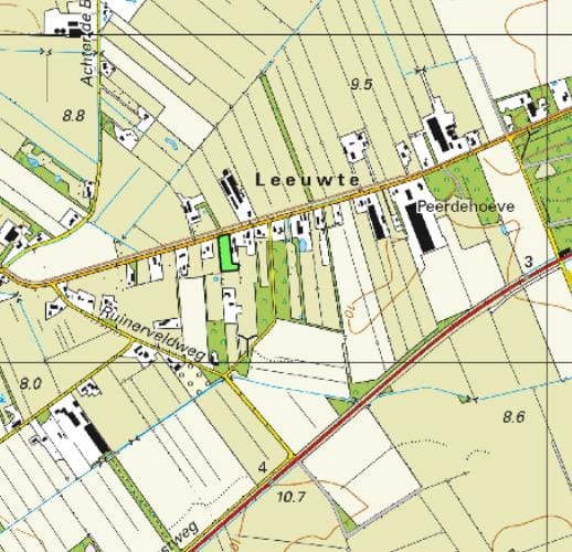 Leeuwte, Ruinen (Gem. De Wolden)