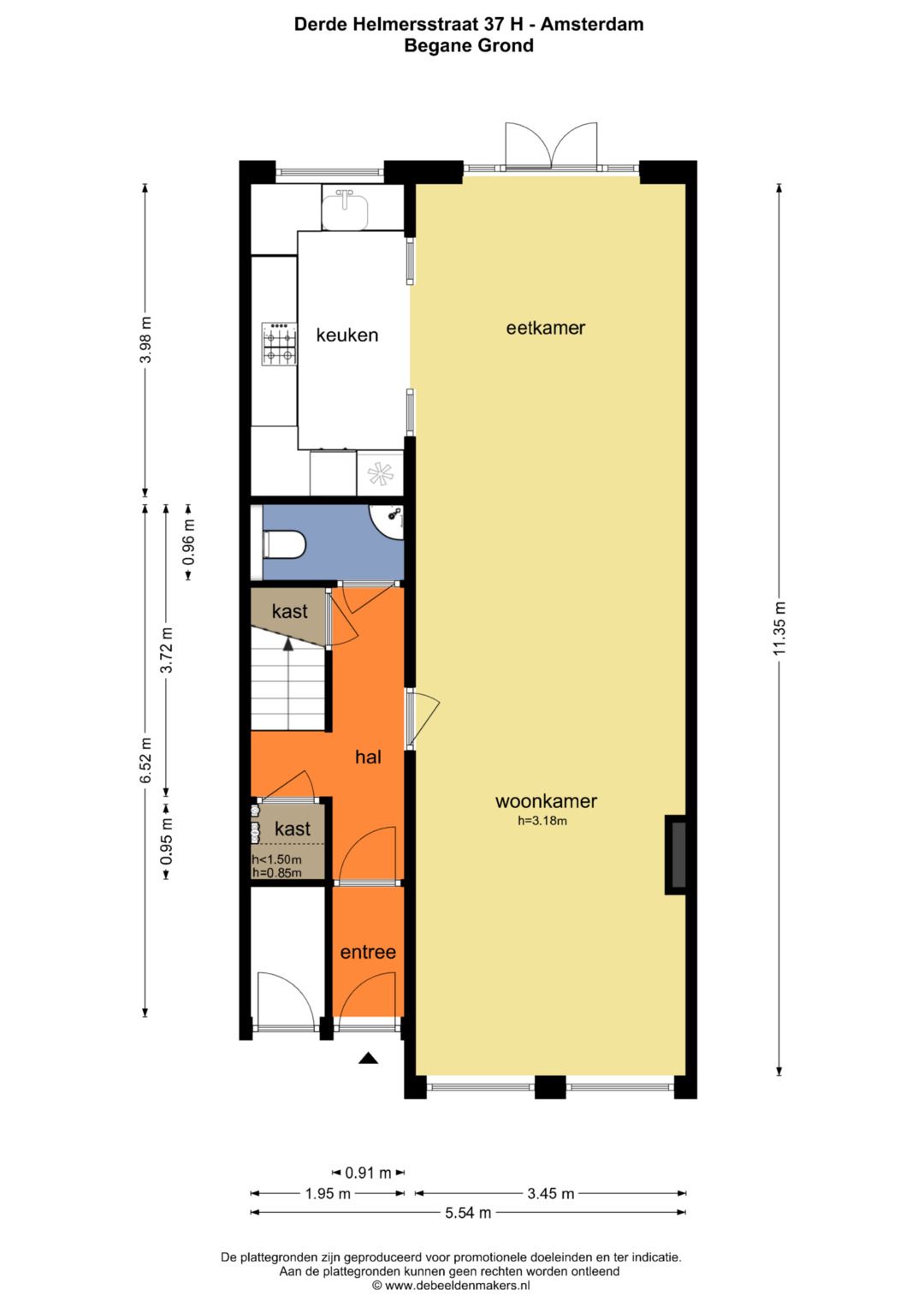 Foto 30 van Derde Helmersstraat 37-H
