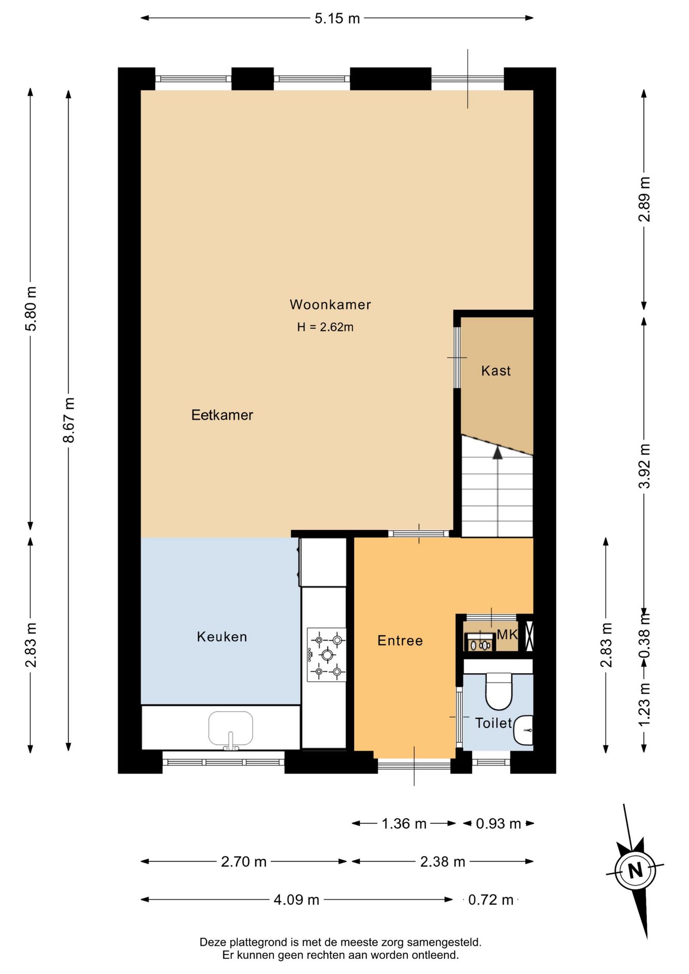 Spacious Waterfront Terraced House in Middelharnis — 40