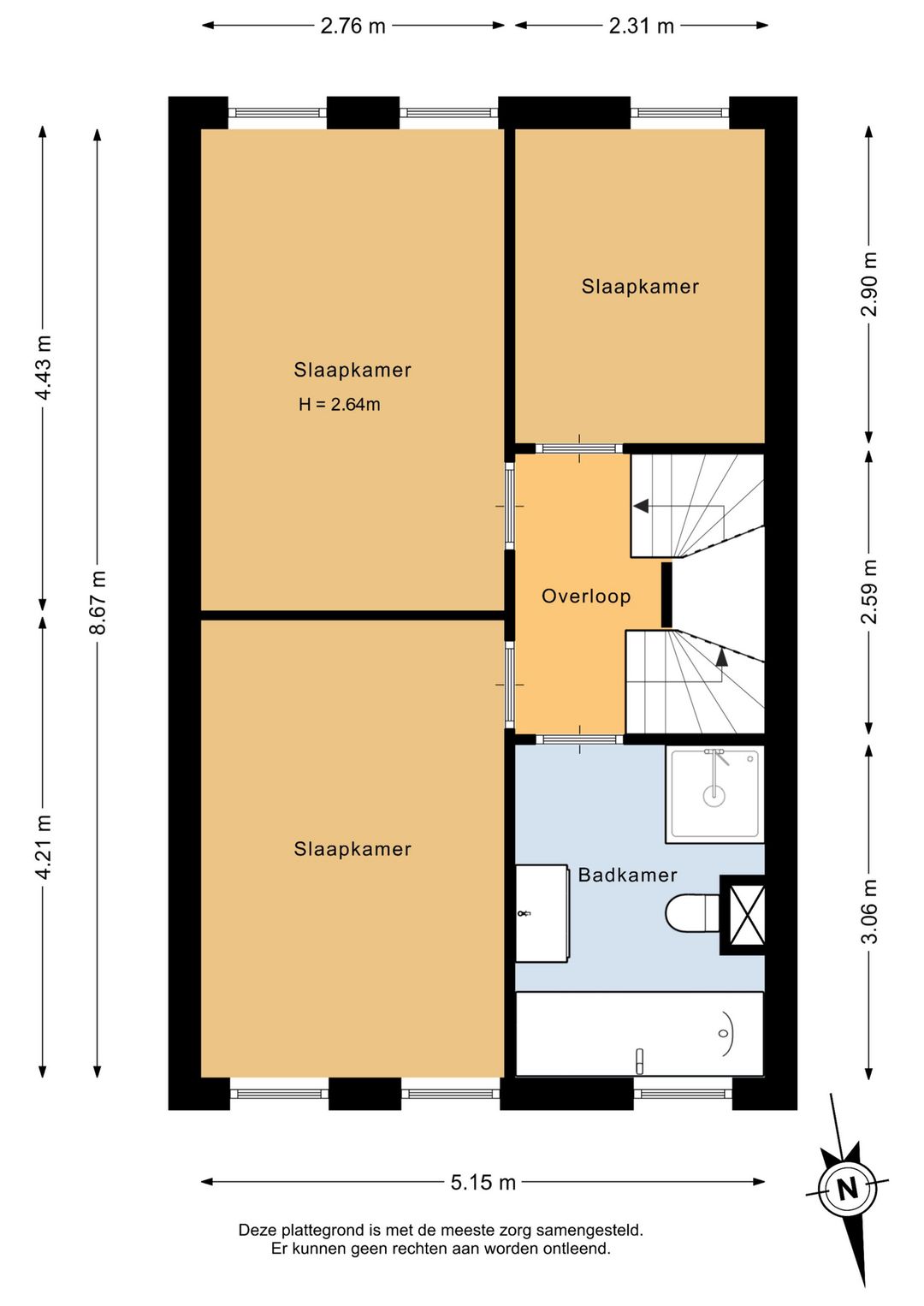 Spacious Waterfront Terraced House in Middelharnis — 41