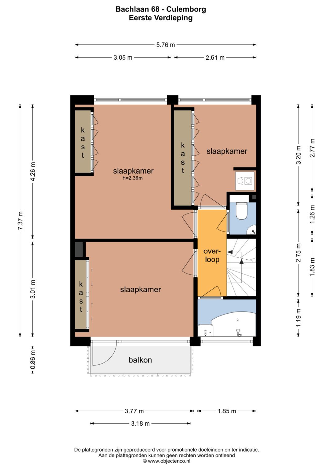 Foto 63 van Bachlaan 68