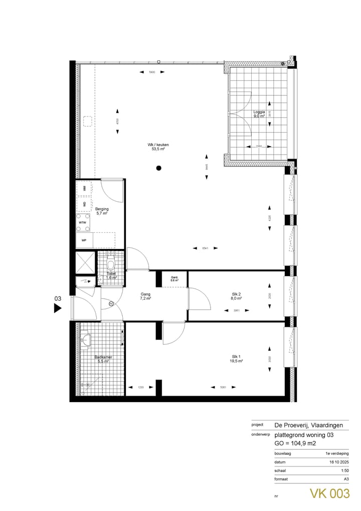 Foto 2 van Appartement (Bouwnr. 3)
