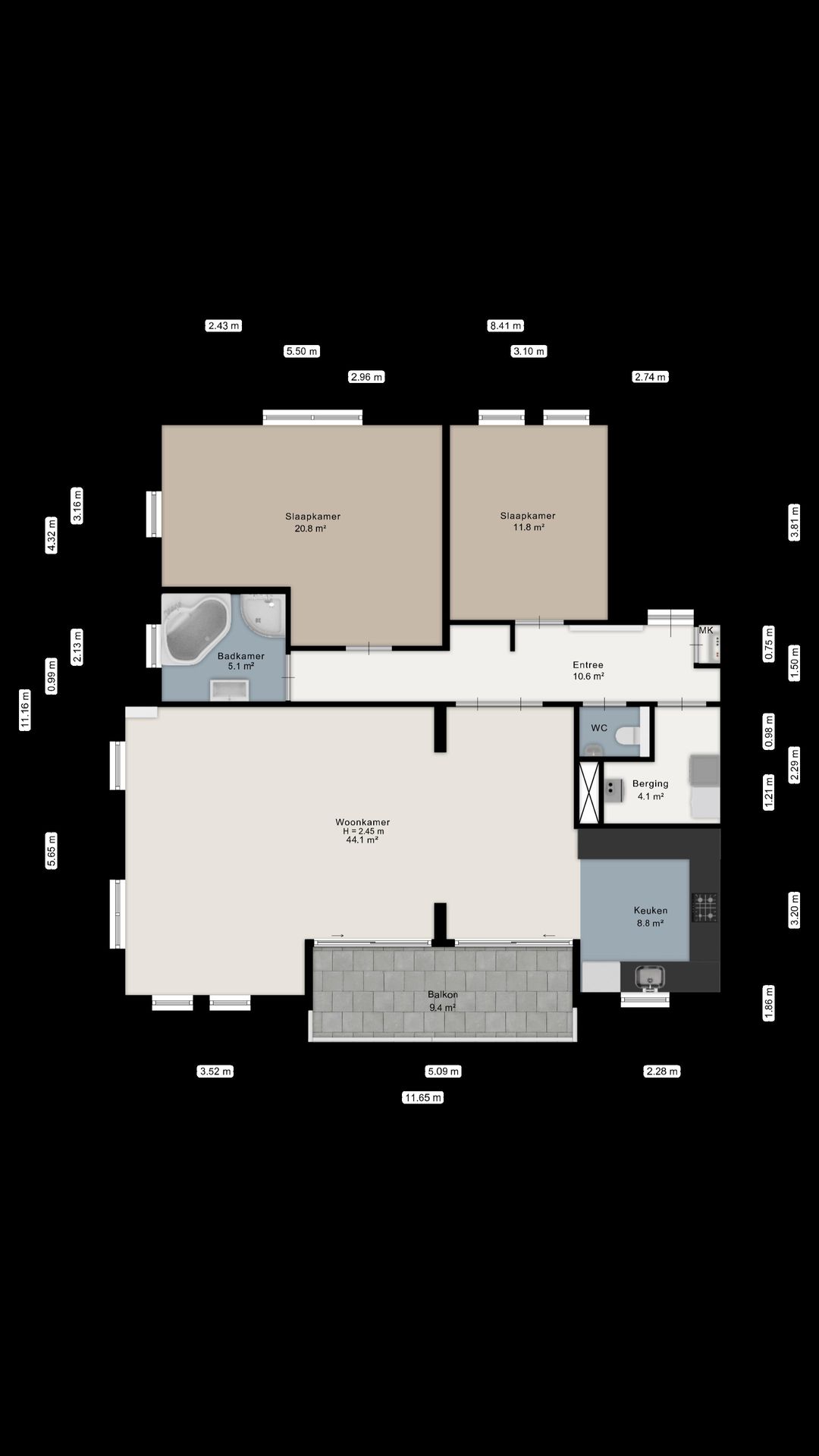 Foto 43 van Plesmanstraat 133