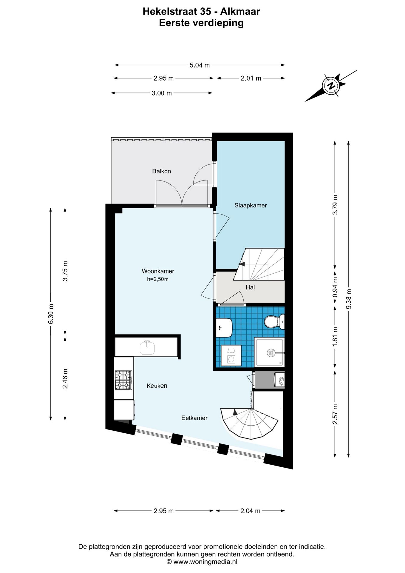 Foto 25 van Hekelstraat 35-A