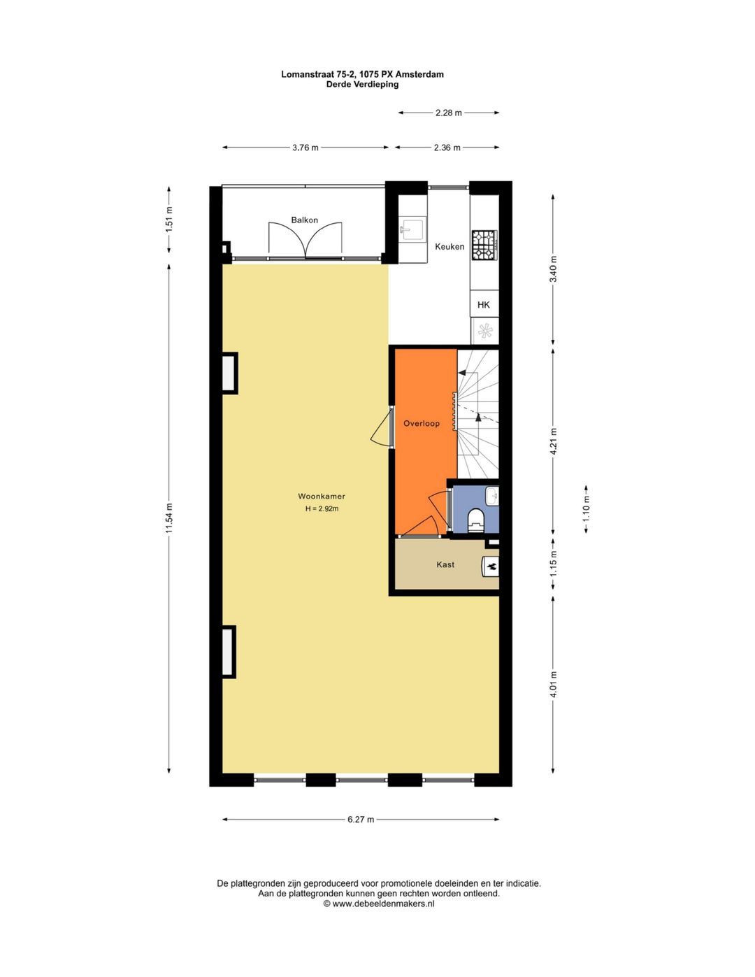 Foto 28 van Lomanstraat 75-2