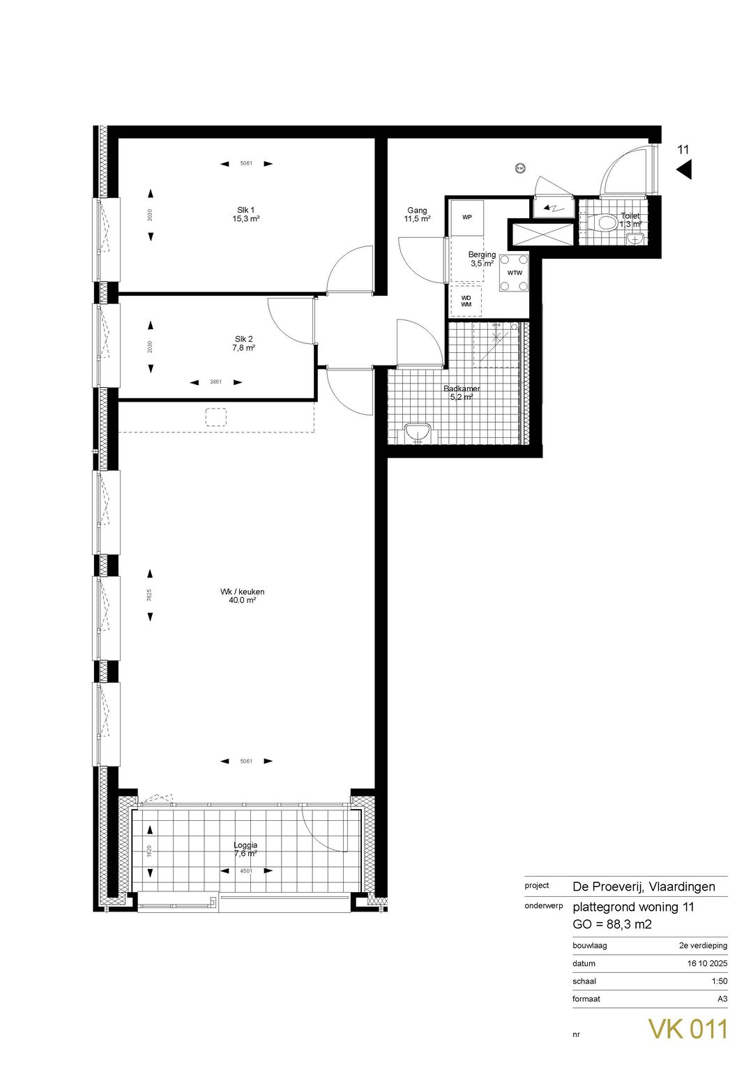 Foto 2 van Appartement (Bouwnr. 11)