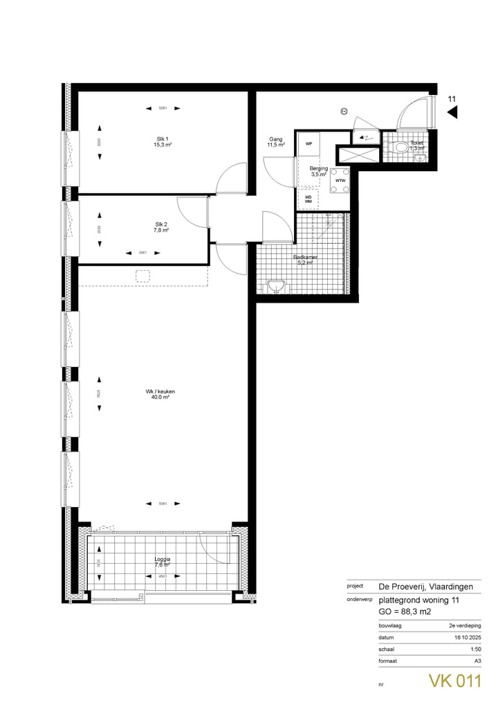 Foto 2 van Appartement (Bouwnr. 11)