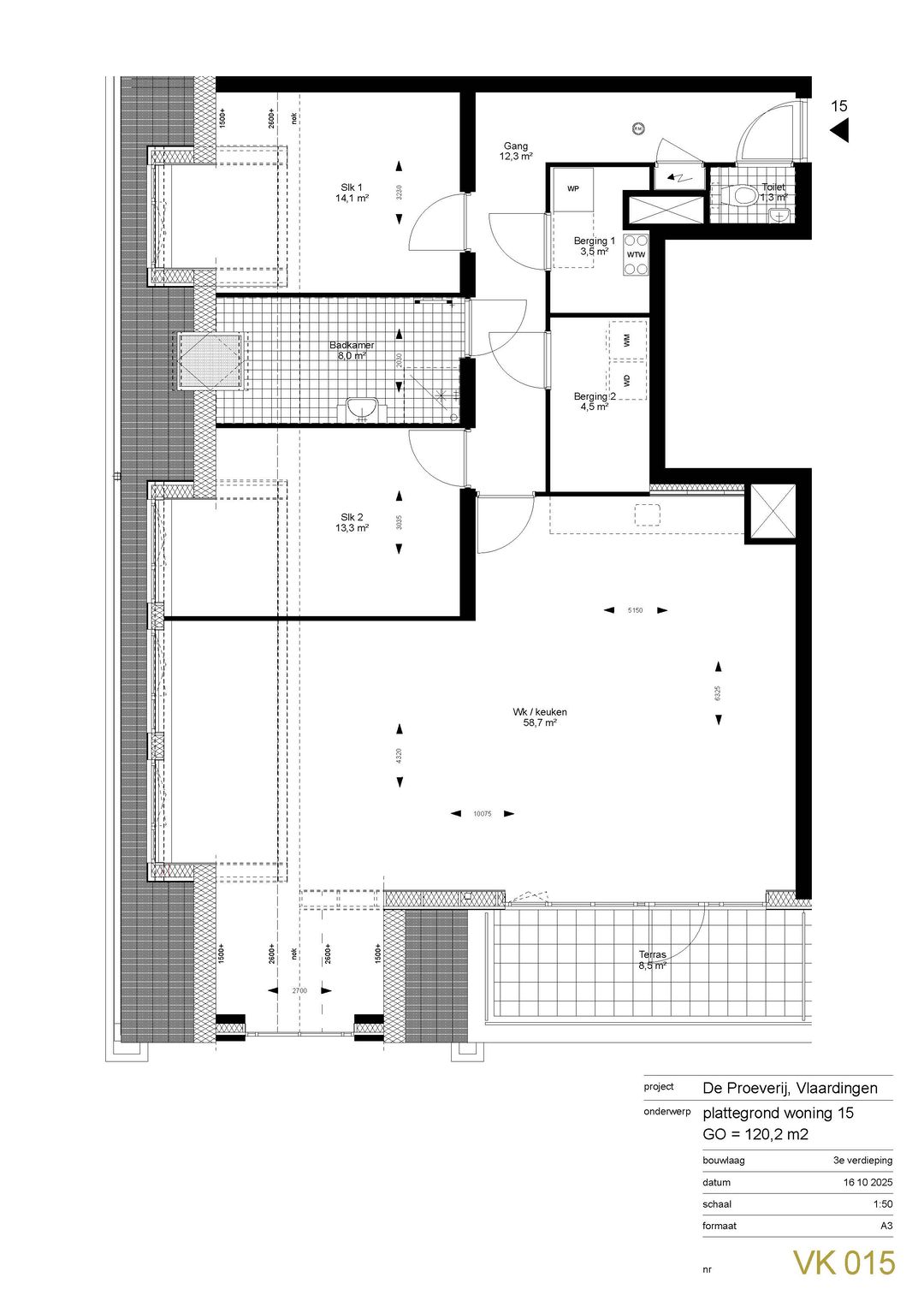 Foto 2 van Appartement (Bouwnr. 15)