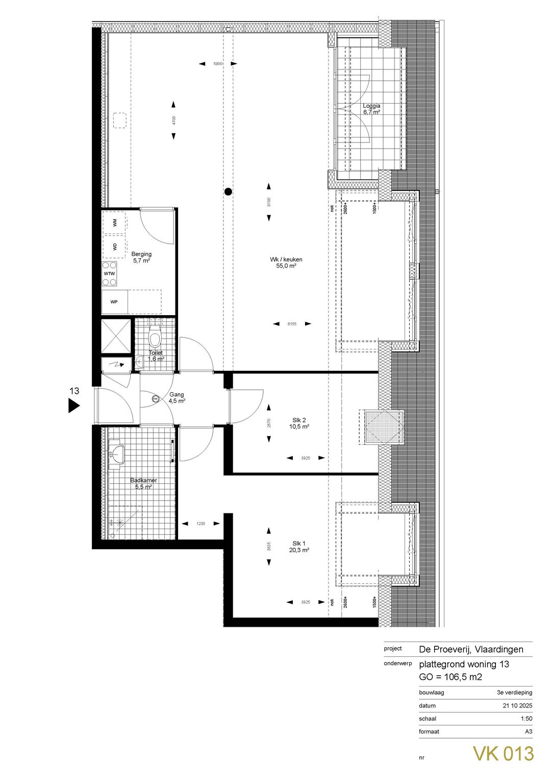Foto 2 van Appartement (Bouwnr. 13)