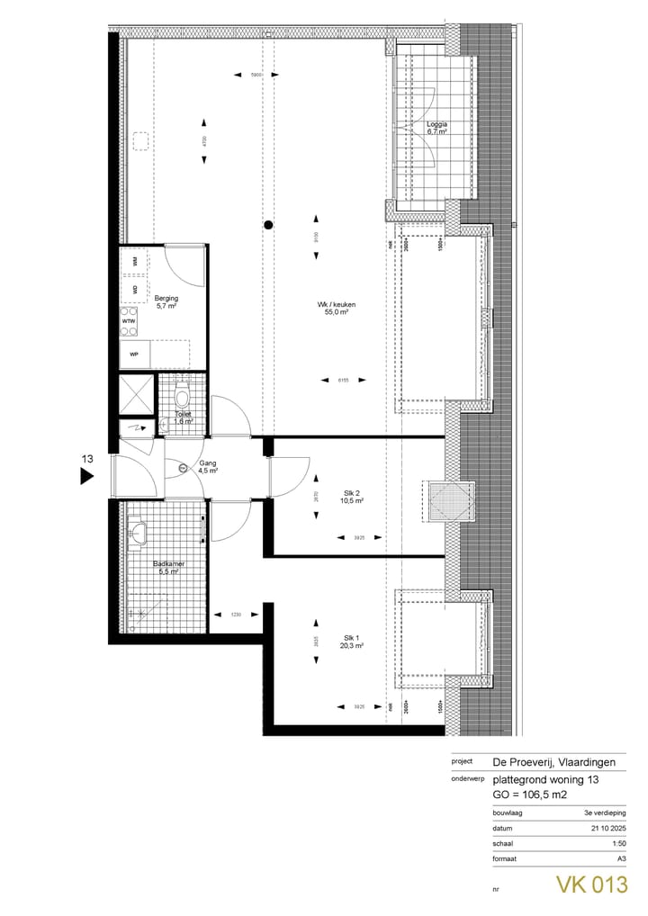Foto 2 van Appartement (Bouwnr. 13)