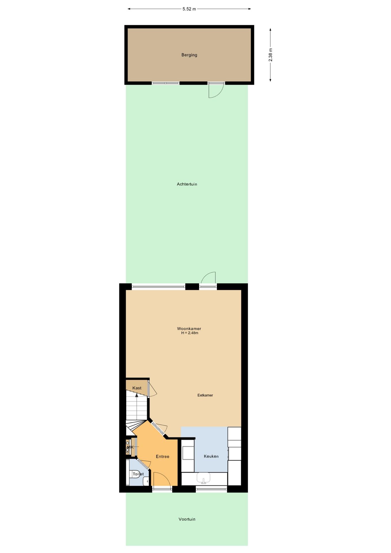 Spacious end terrace home with four bedrooms and south facing garden in Zeist — 15