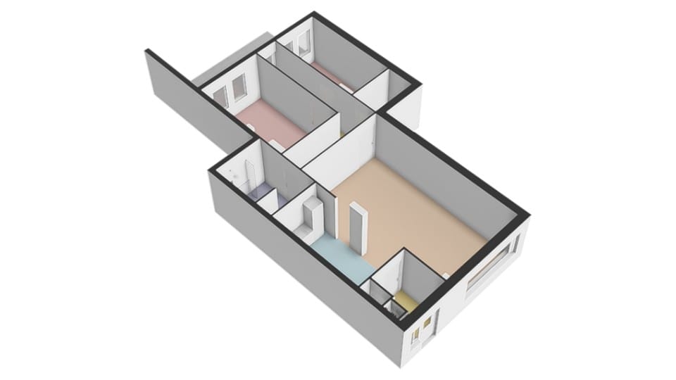 Modern apartment with terrace and private parking in Beverwijk Center — 27