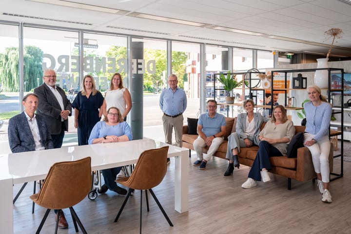 Een promotiefoto voor op kantoor