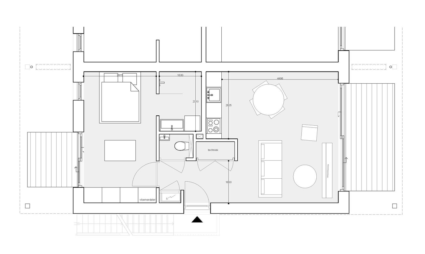 Foto 10 van Koopappartement Stam (Bouwnr. 11)
