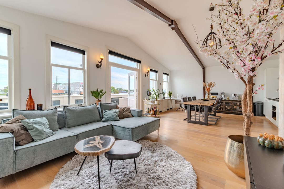 Spacious apartment with panoramic views over the Zaanse Schans — 17