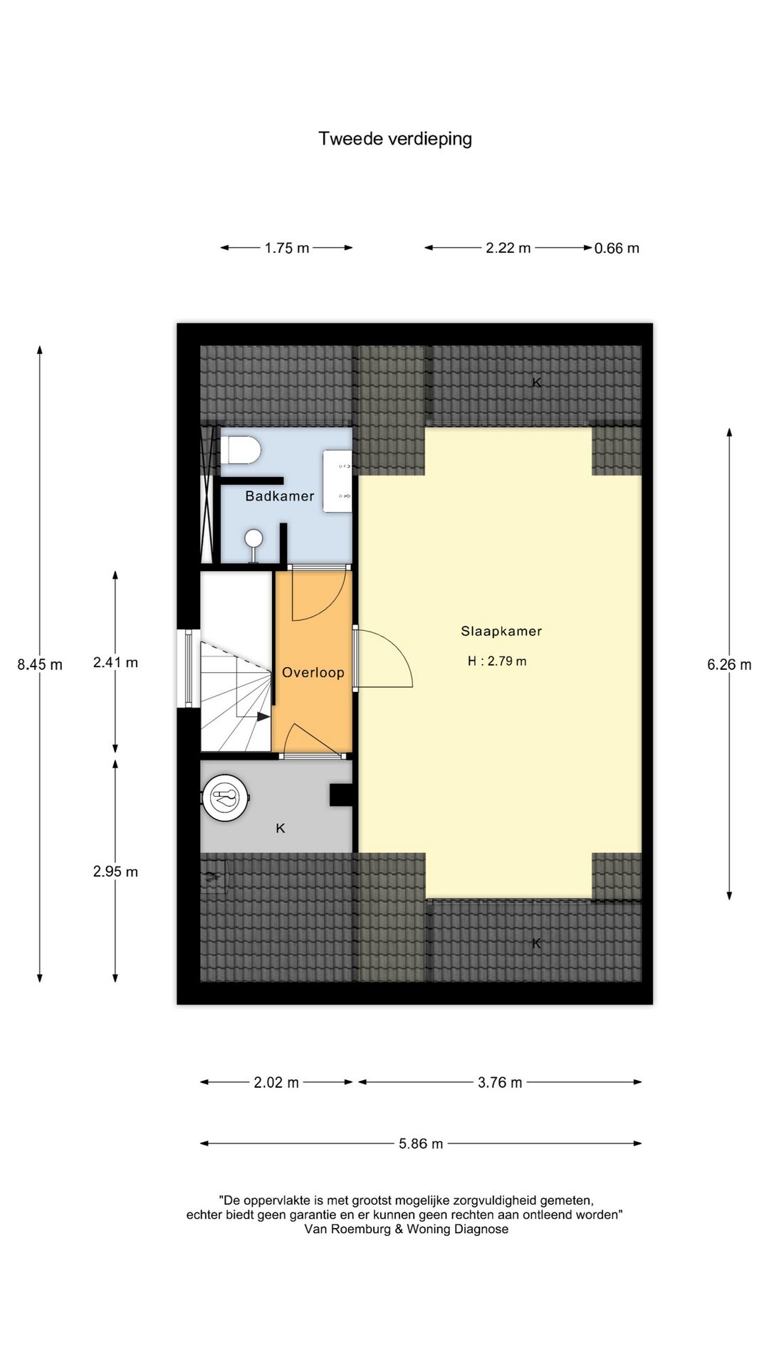 Extended characteristic 1930s semi-detached villa with private driveway and deep garden in Badhoevedorp — 36