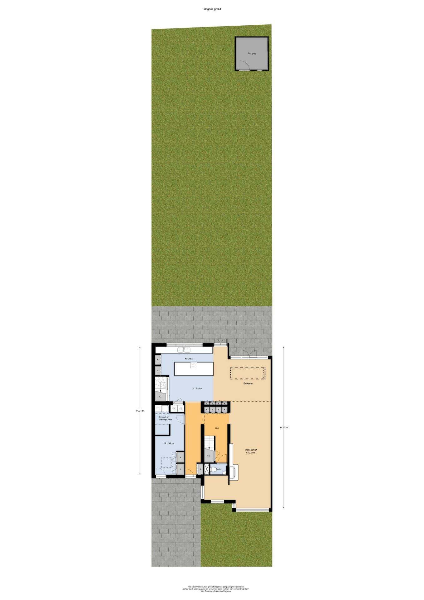 Extended characteristic 1930s semi-detached villa with private driveway and deep garden in Badhoevedorp — 37