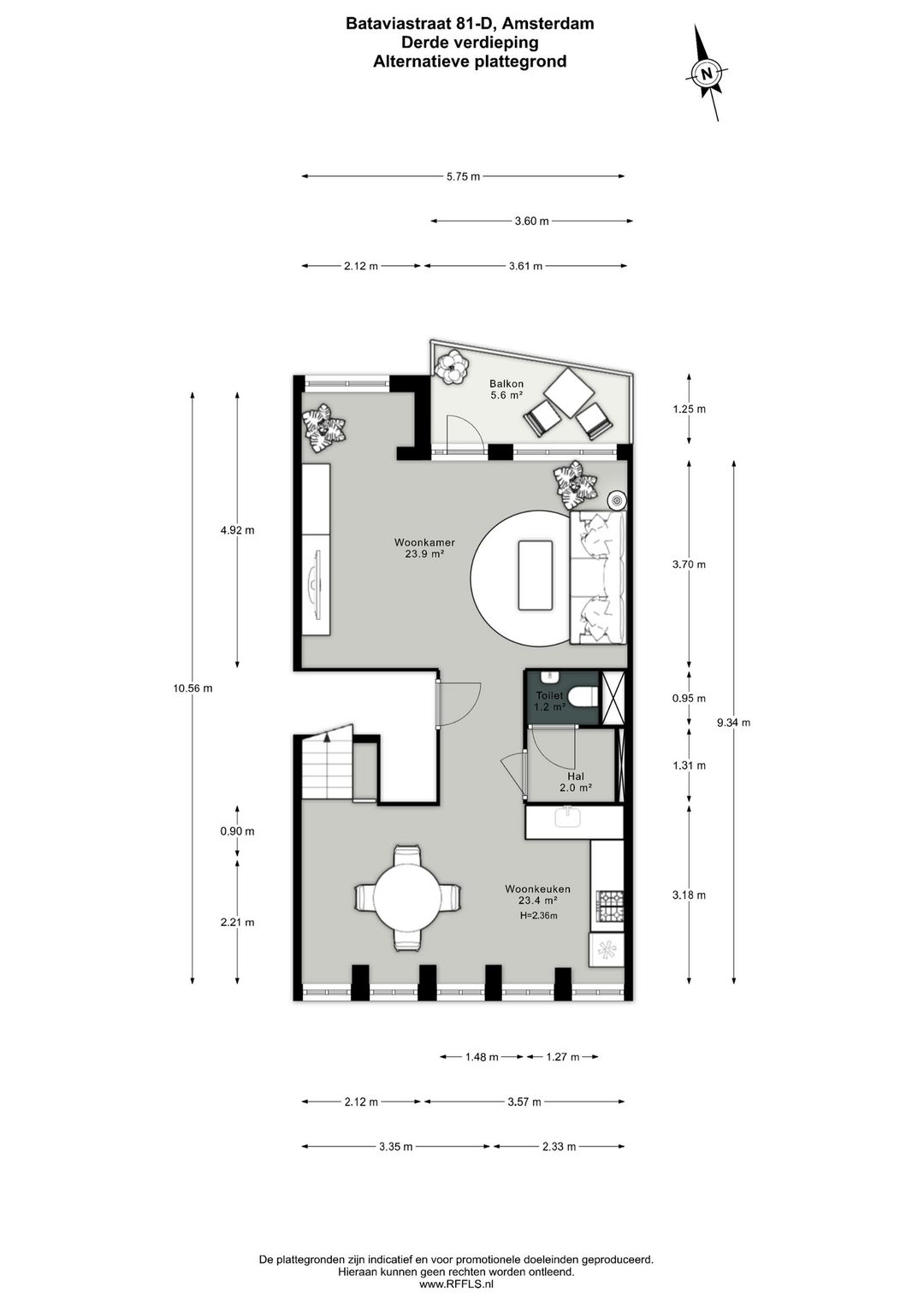 Foto 32 van Bataviastraat 81-D