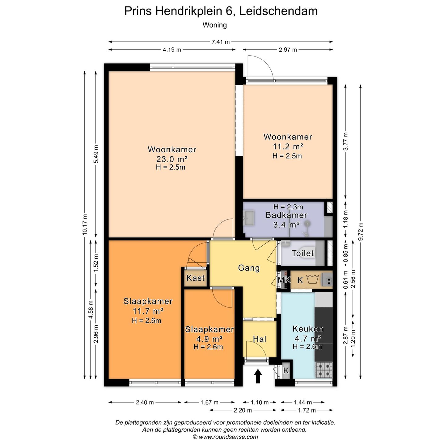Ground Floor Apartment with Front and Back Garden — 34