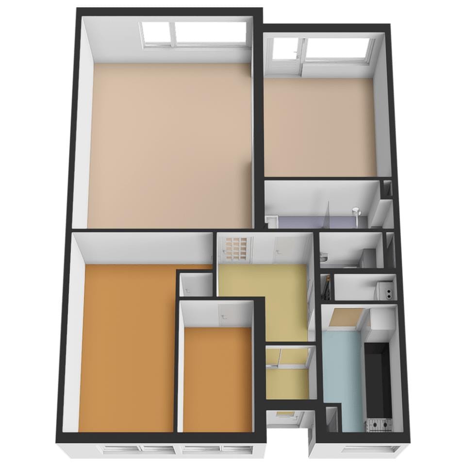 Ground Floor Apartment with Front and Back Garden — 35