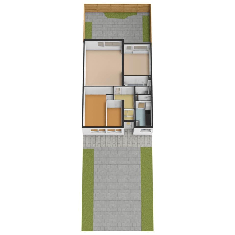 Ground Floor Apartment with Front and Back Garden — 42
