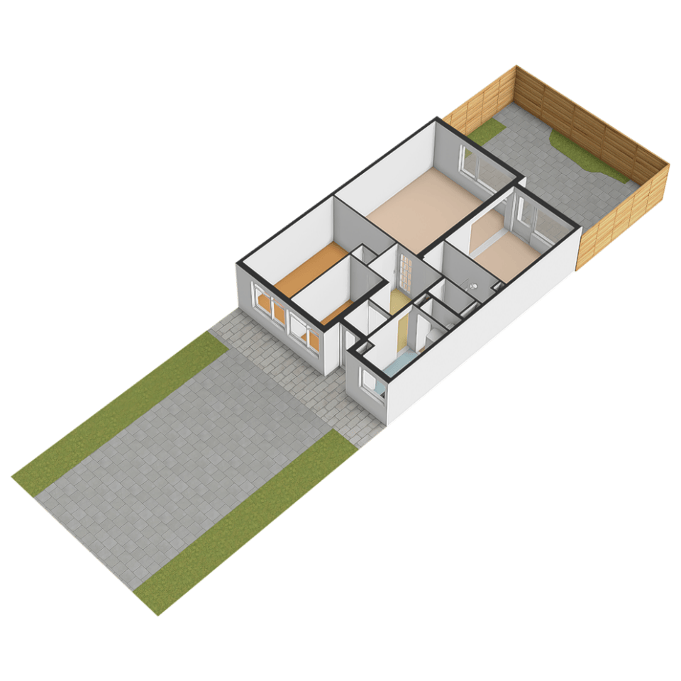 Ground Floor Apartment with Front and Back Garden — 44