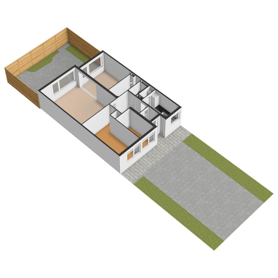 Ground Floor Apartment with Front and Back Garden — 43