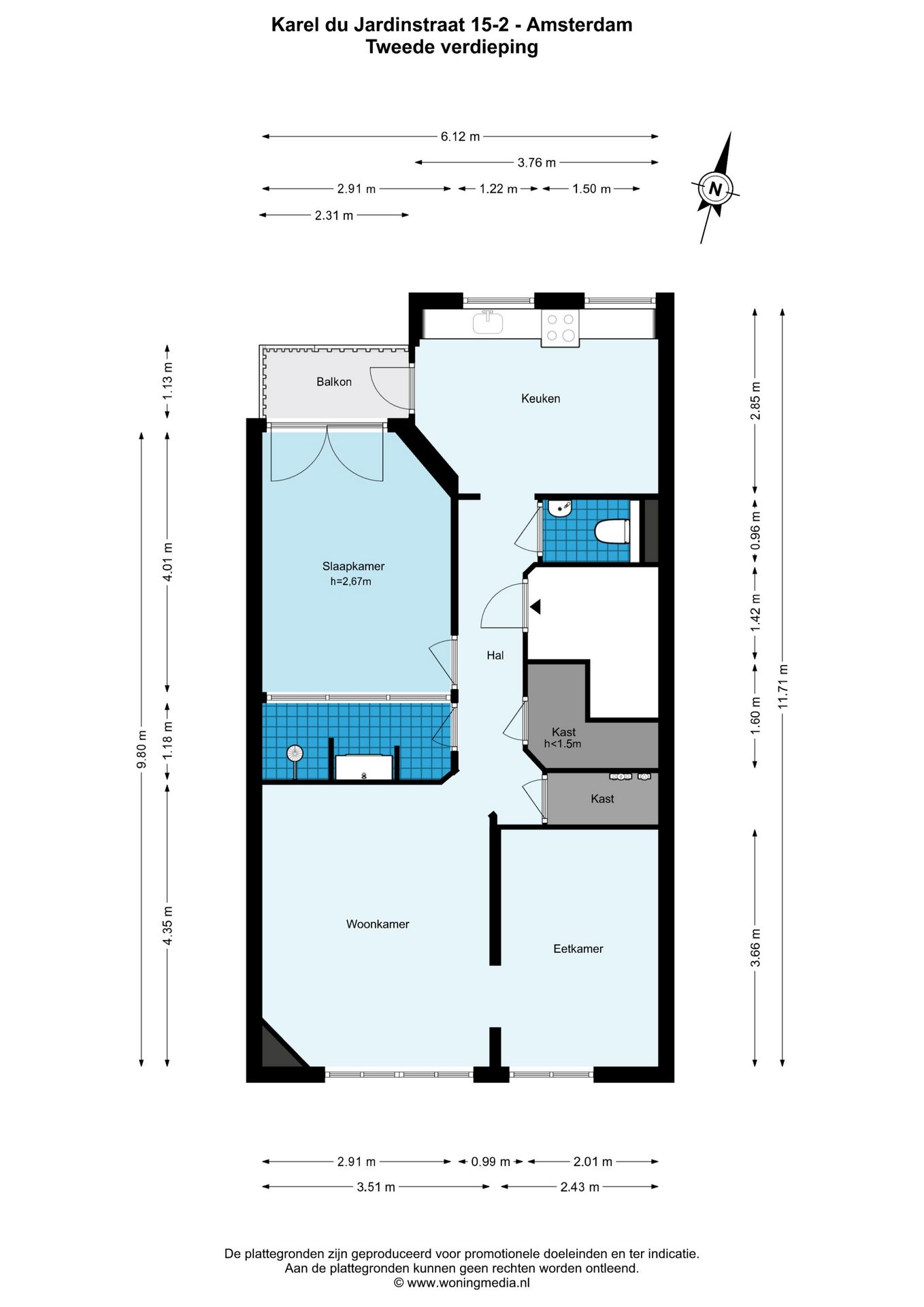 Photo 21 of Karel du Jardinstraat 15-2