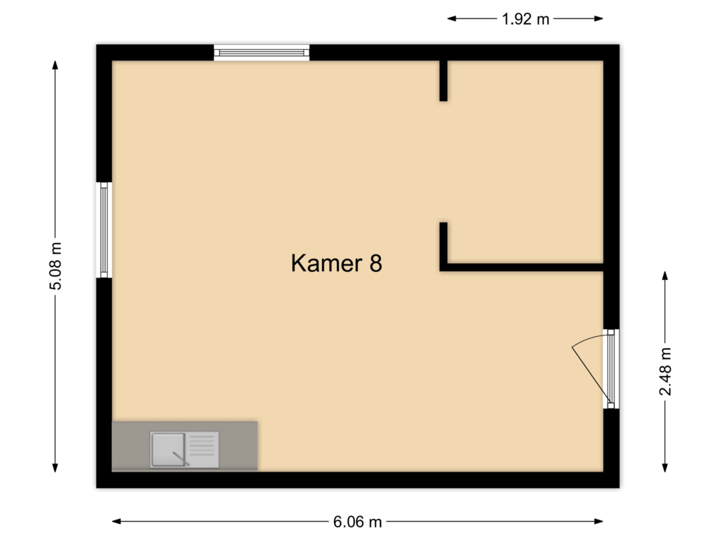 Dodewaardlaan 6-8, Tiel - Begane grond