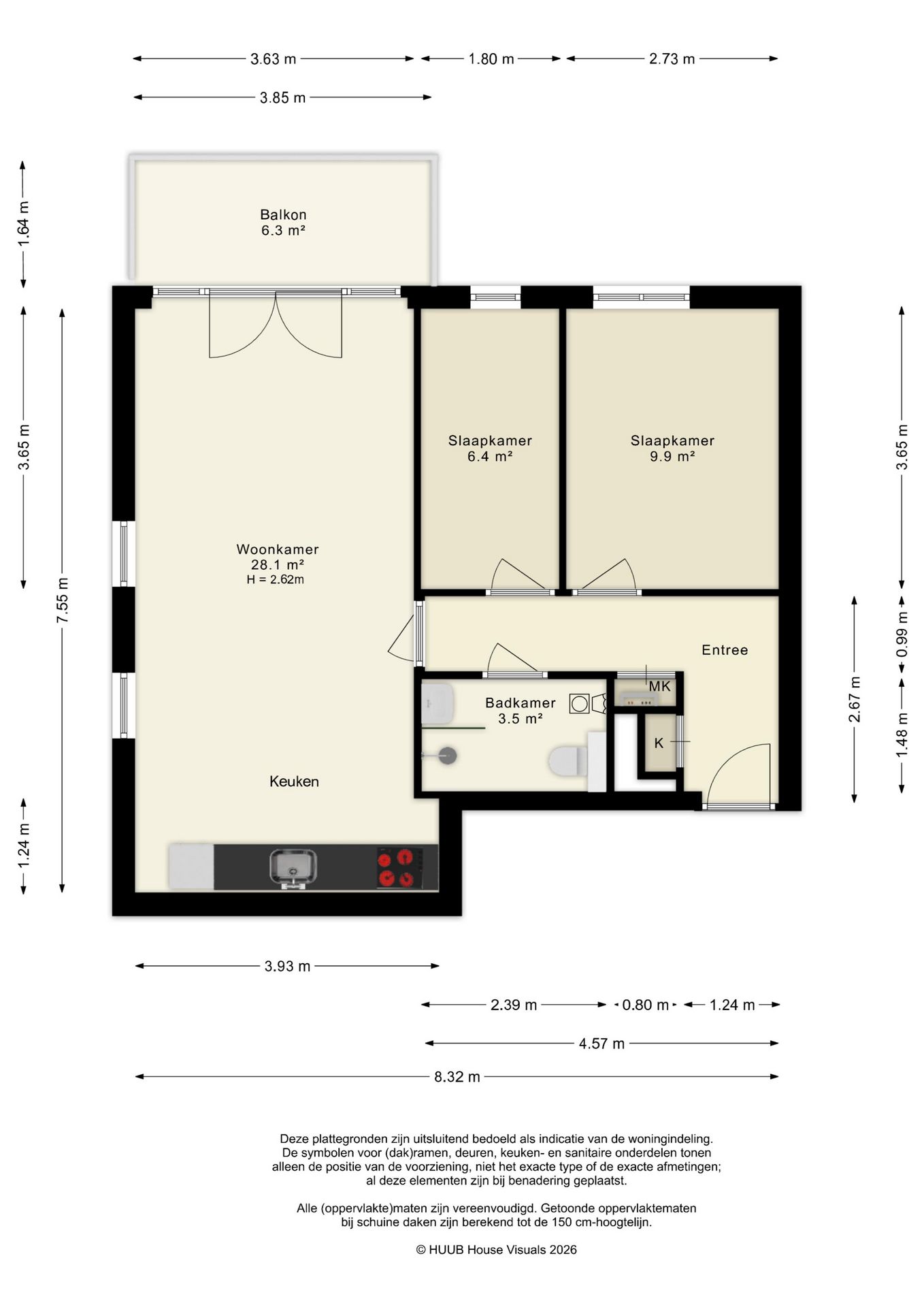 Foto 30 van Olivier van Noortstraat 4-G