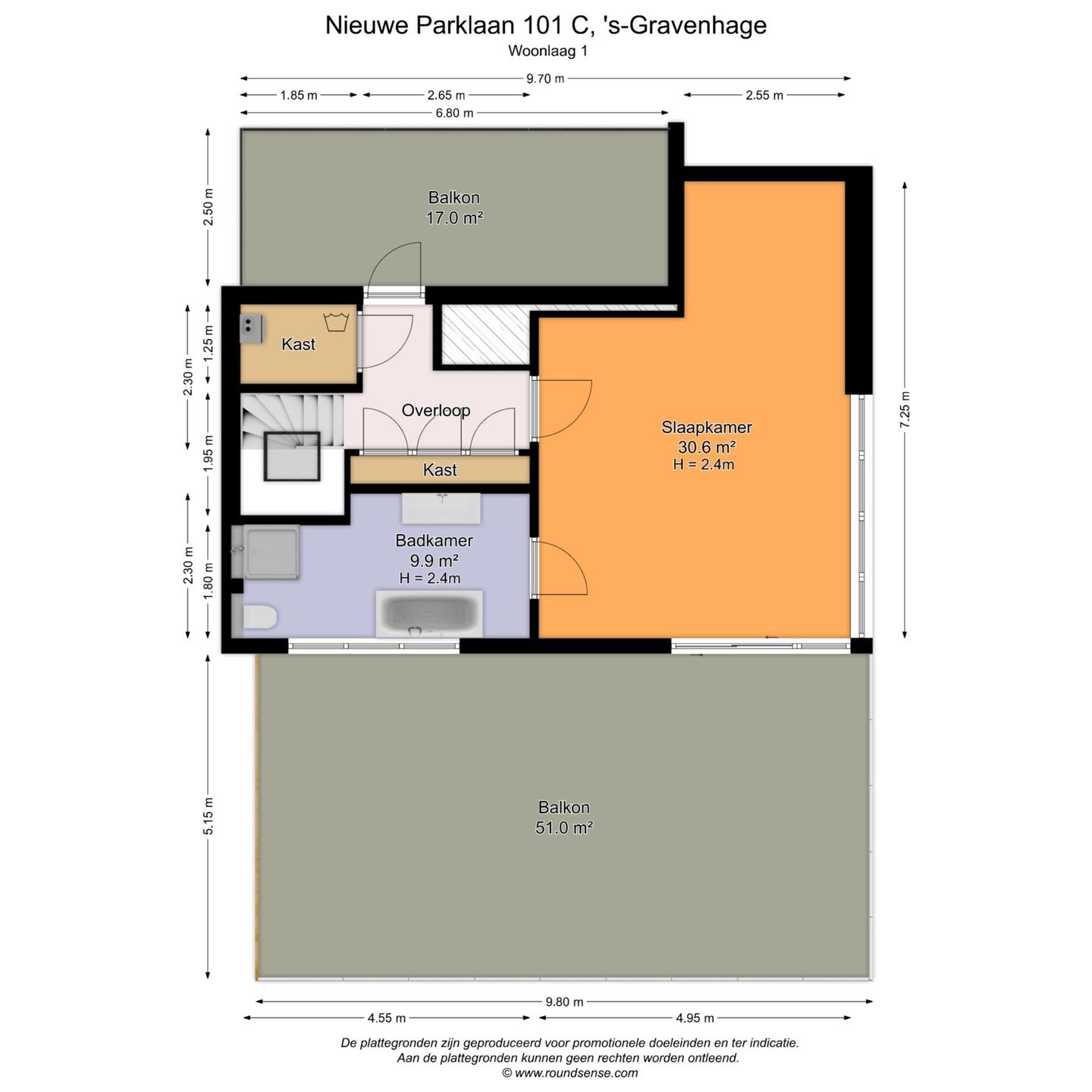 Foto 50 van Nieuwe Parklaan 101-C