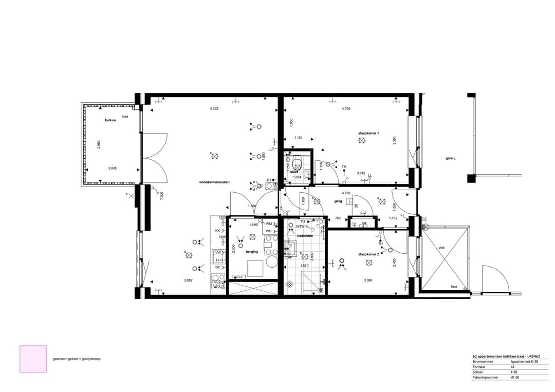 Foto 8 van URBN62 - Appartement Ecozone (Bouwnr. 38)