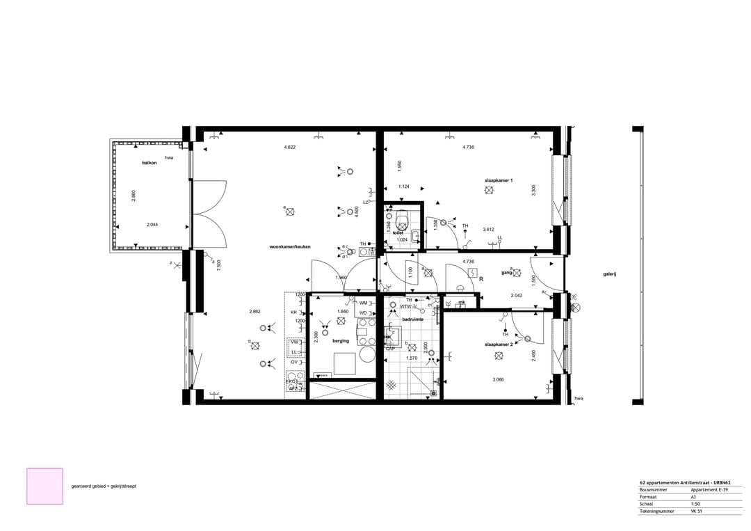 Photo 8 of URBN62 - Appartement Ecozone (Bouwnr. 39)